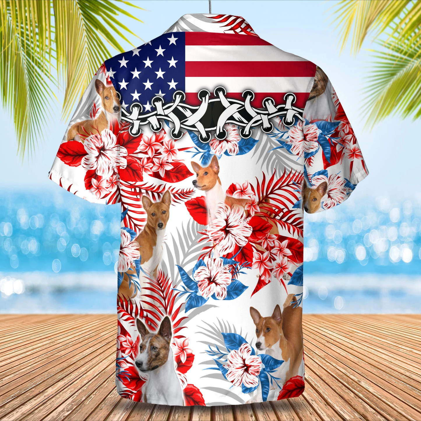 Basenji Hawaiian Shirt - Gift for Summer, Summer aloha shirt, Hawaiian shirt for Men and women HO0645