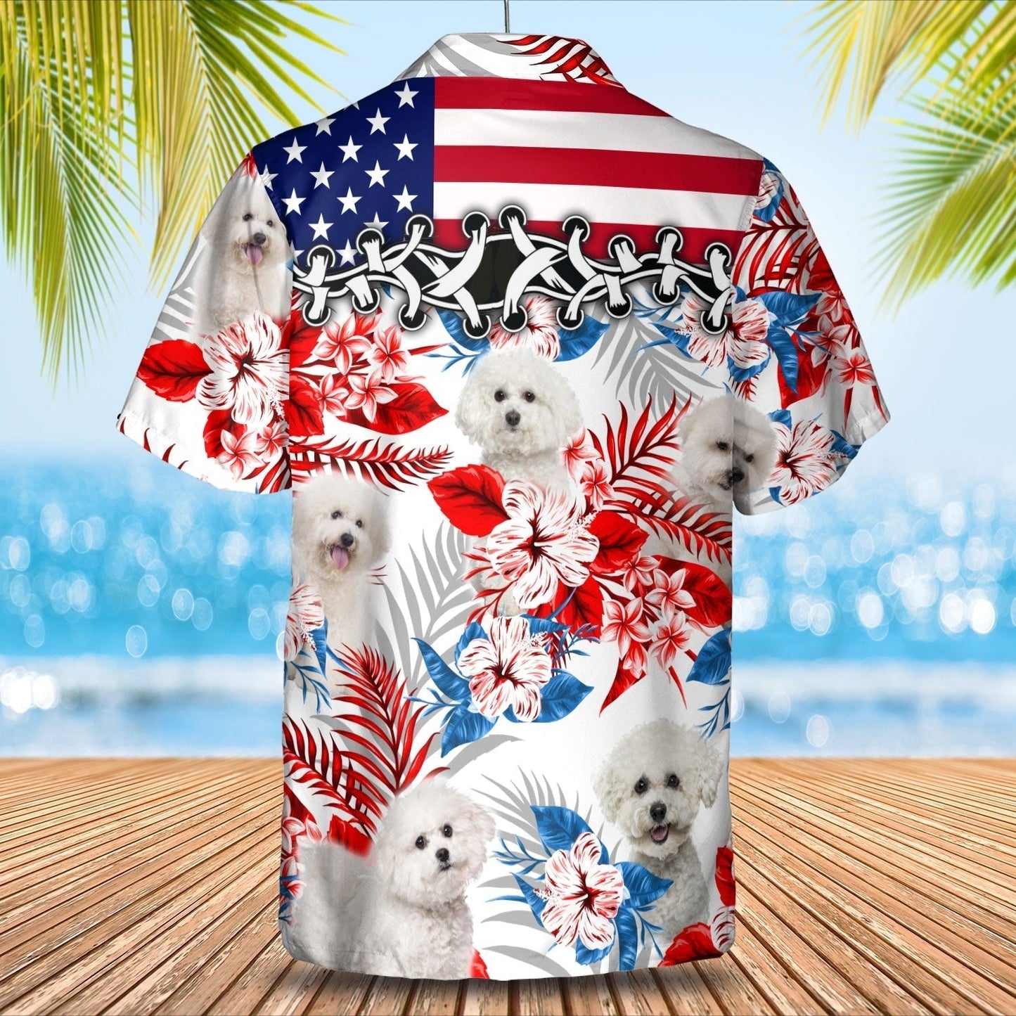 Bichon Frise Hawaiian Shirts, Dog Hawaiian Shirt Gift For Friends, Dog Lovers Gifts HO4933