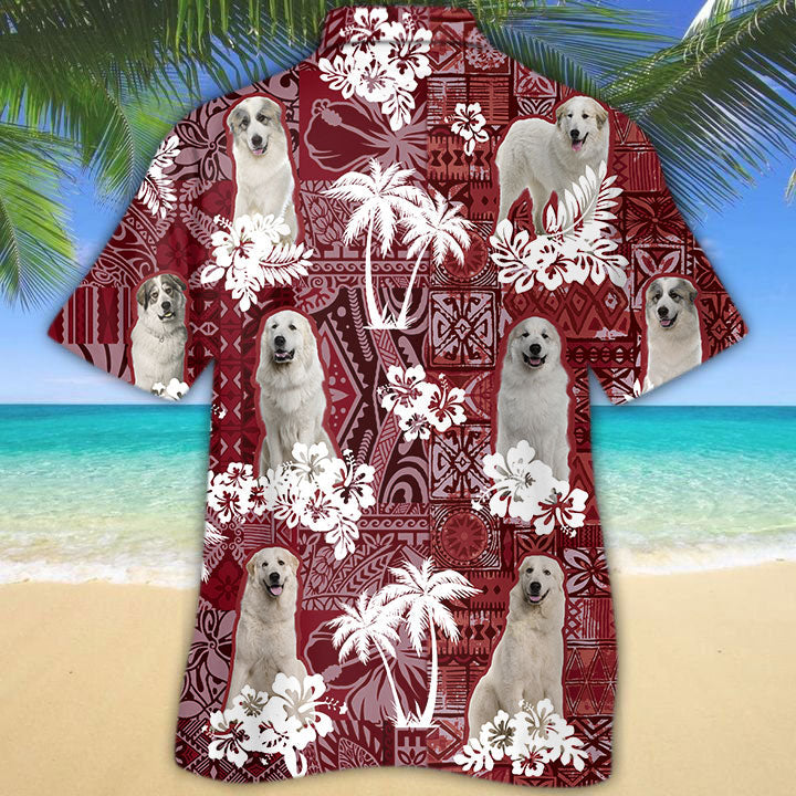 Great Pyrenees Hawaiian Shirt, Hawaiian Shirt For Pet Lovers HO5205