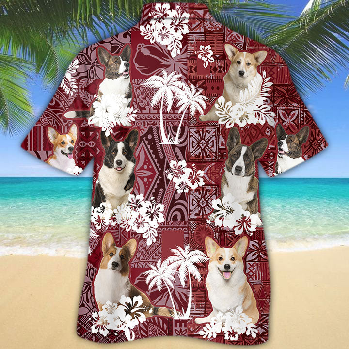 Cardigan Welsh Corgi Hawaiian Shirt, Pet Hawaiian Shirt Summer HO5172