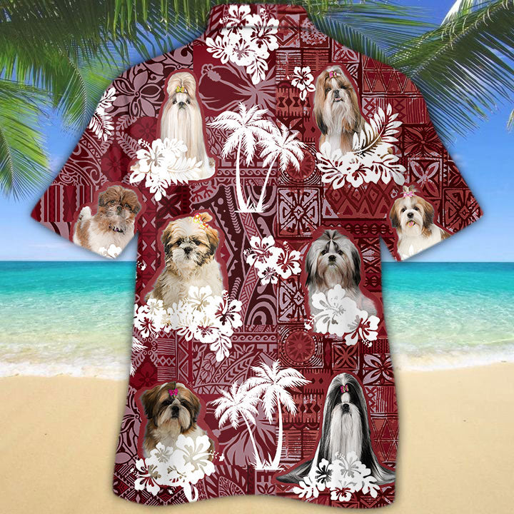 Shih Tzu Hawaiian Shirt, Best Gift For Dog Lovers HO5256