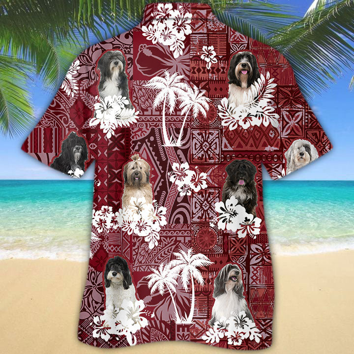 Tibetan Terrier Hawaiian Shirt HO5262