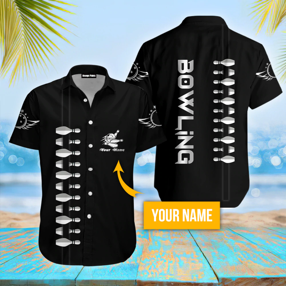 Bowling Custom Name Aloha Hawaiian Shirts For Men & For Women HO2215