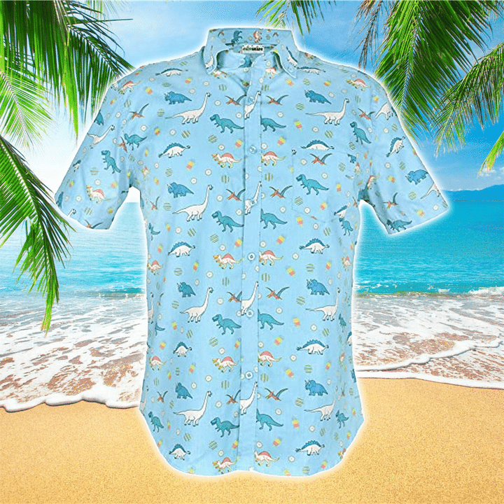 Dinosaurs Shirt for Men & women, Dinosaurs Hawaiian Shirt For Dinosaurs Lovers HO0198