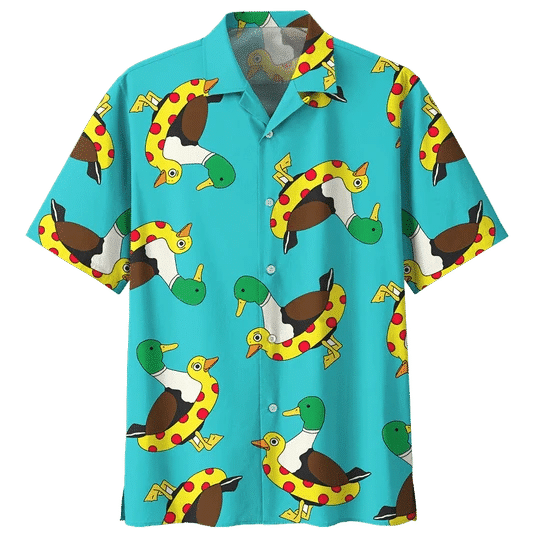 Dramatic Duck Background Hawaiian Shirt HO1772