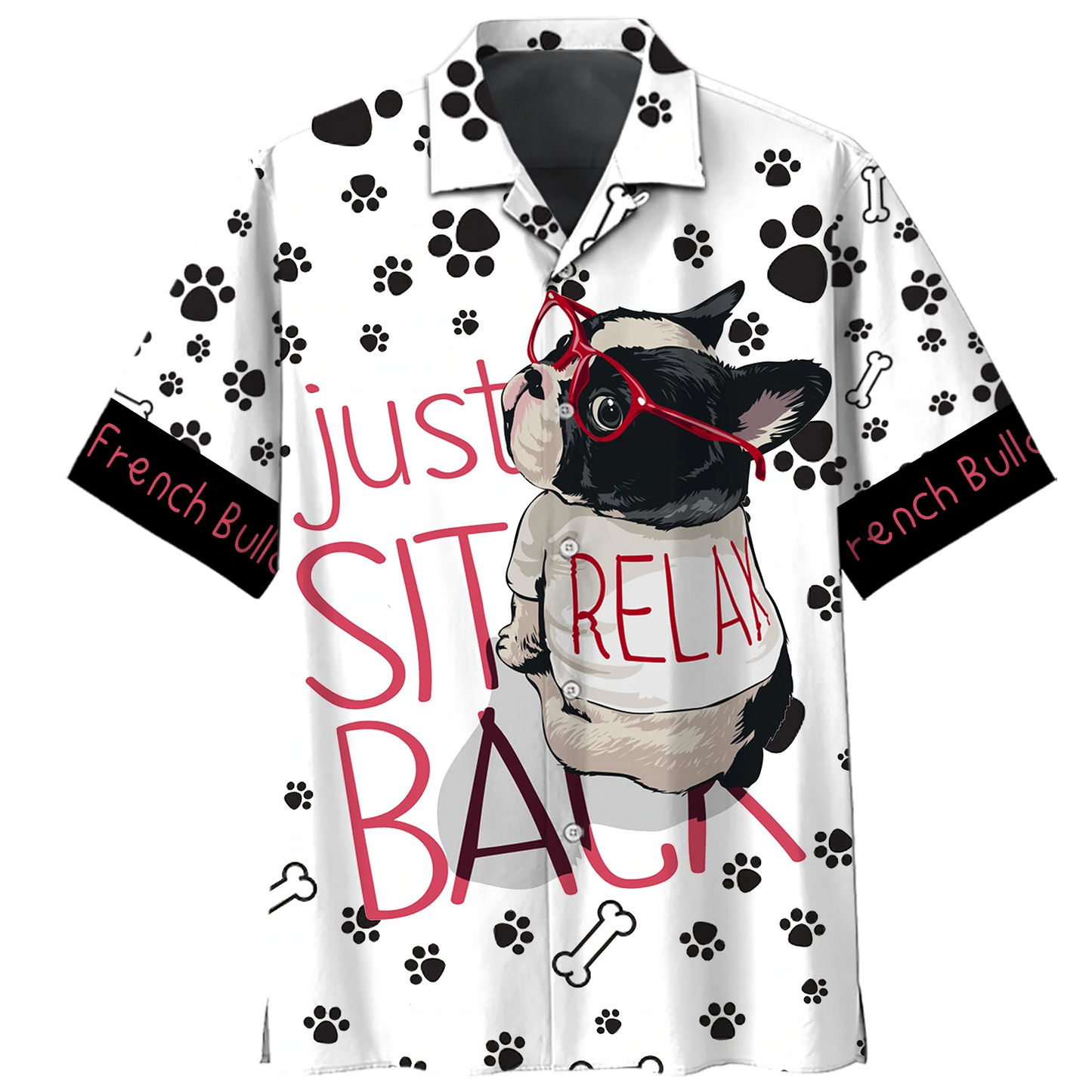 French Bulldog Hawaiian Shirt For Men, Women, Summer Gift for Dog lovers HO1387