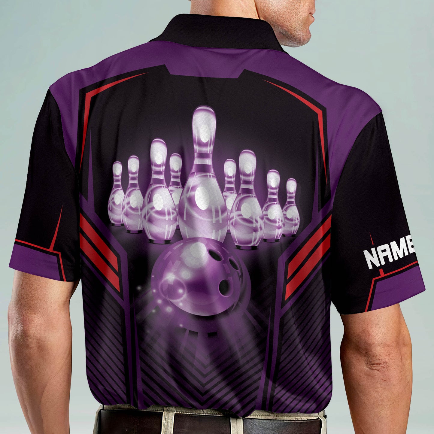Custom Kingpin Crazy Bowling Shirts BM0080