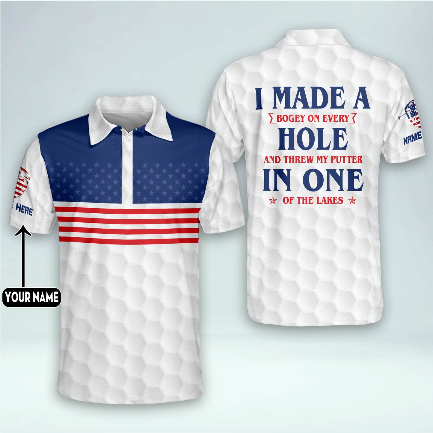 I Made A Hold in One Golf Polo Shirt GM0357