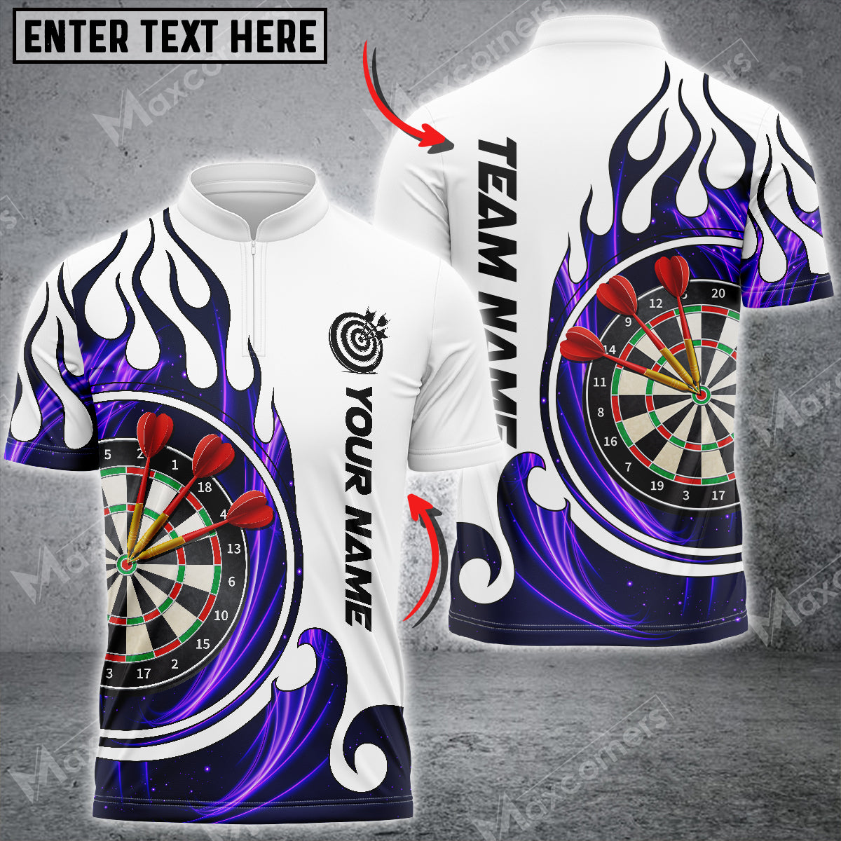 Lasfour Fire Blaster Darts Multicolor Option Personalized Name 3D Shirt DMA0340