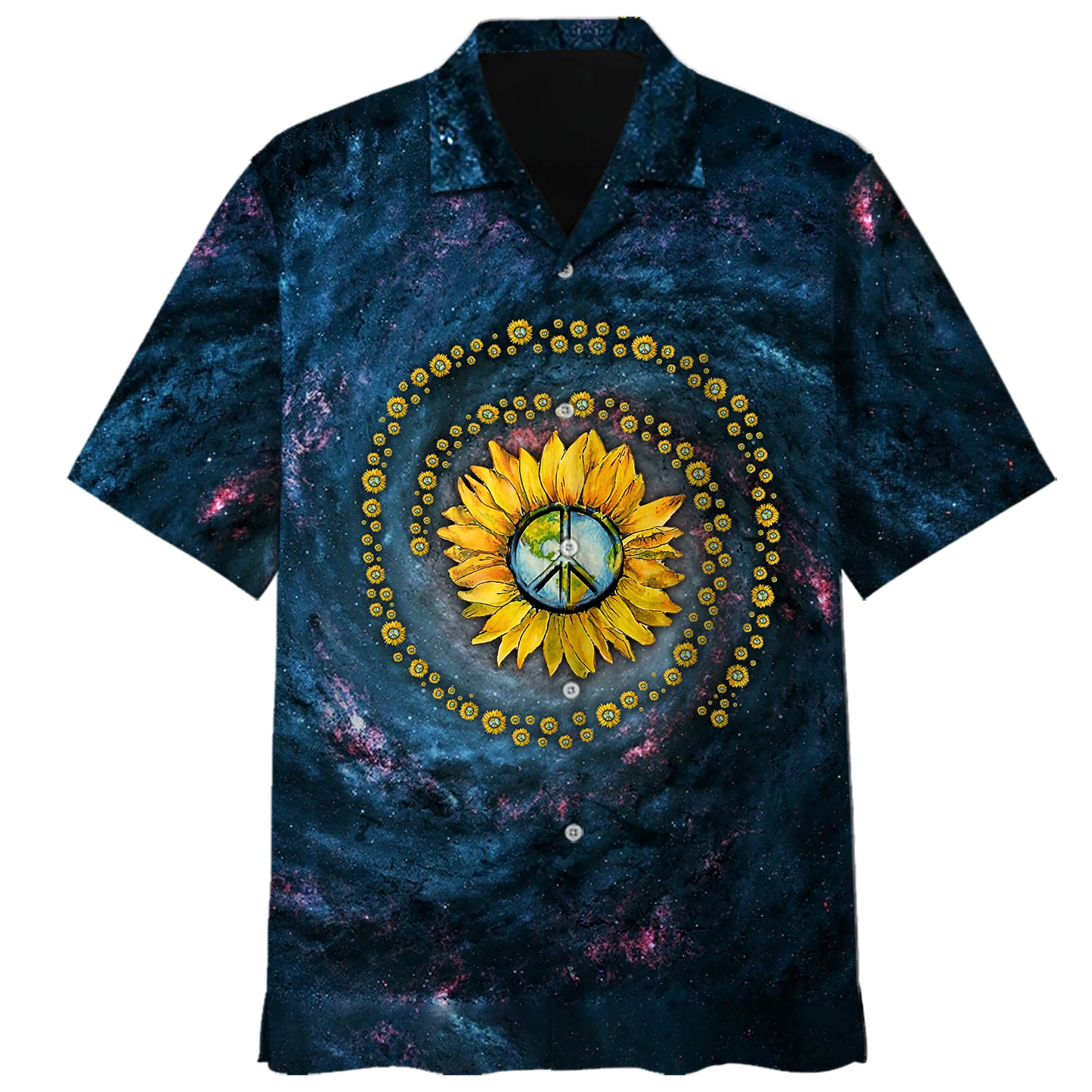 Psychedelic Shirt- Peace Sign- Hawaiian Shirt HO1430