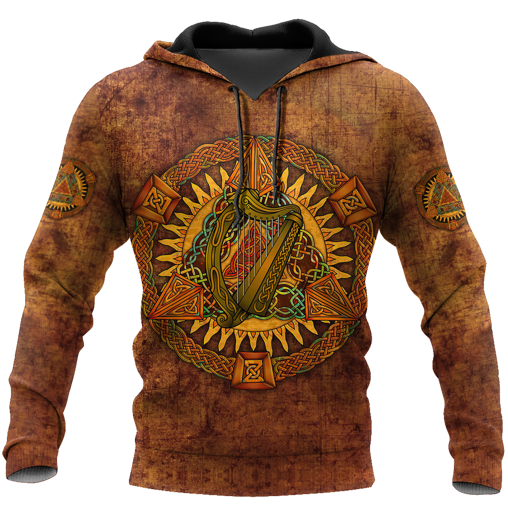 Lasfour Irish St. Patrick Day Hoodie Shirt for Men and Women, Best Gift Shirt for Irish Man PO0246