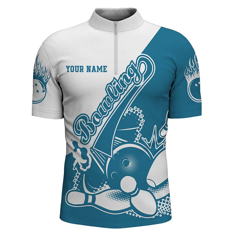 Custom Flame Bowling Jersey Unisex BO0075