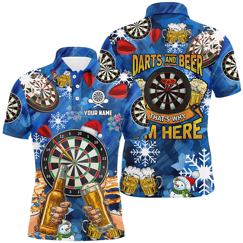 Lasfour Darts And Beer Personalized Darts Men Polo Shirt DMA0078