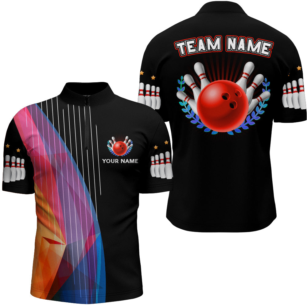 Bowling Ball Rack Storm Bowling Shirt Logo Infusion Dye-Sublimated