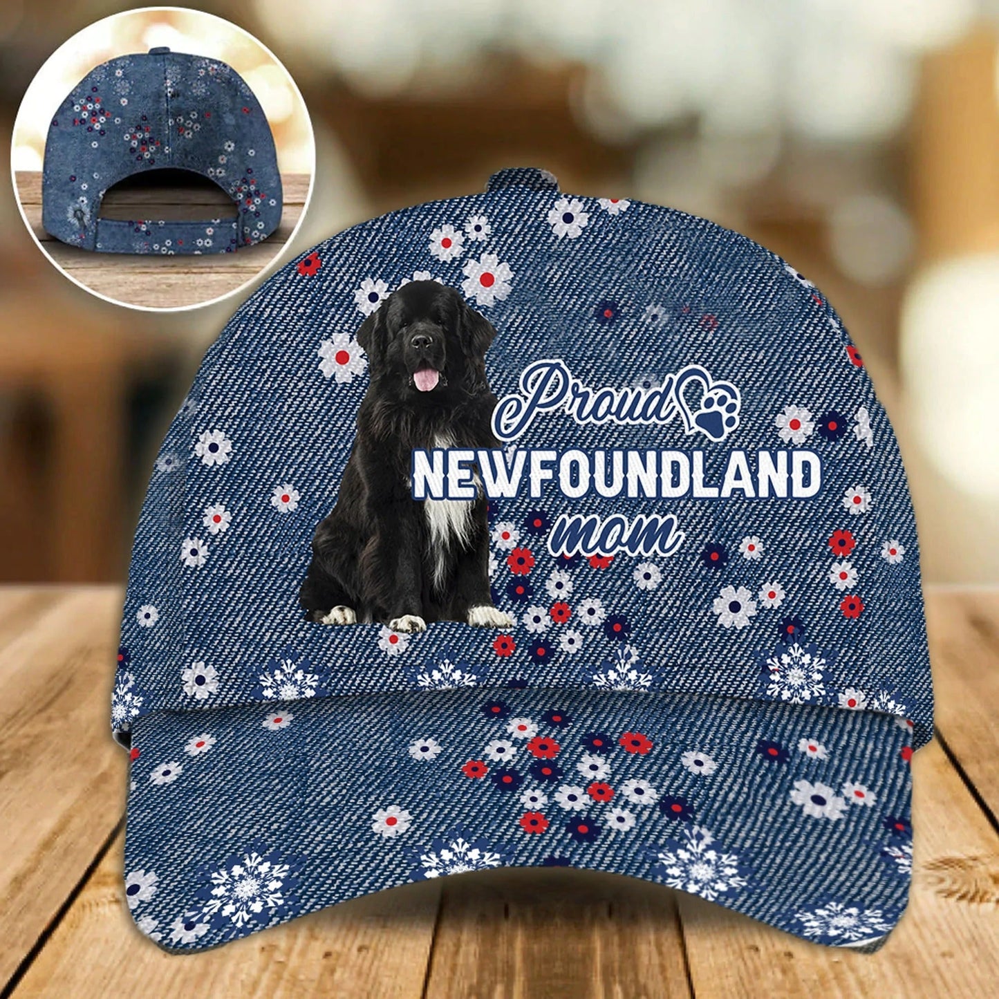 Baseball Cap Proud Dog Mom, Classic Cap With Dog Bread, Dog Mom Cap Hat, Dog Mom Gifts CO0621