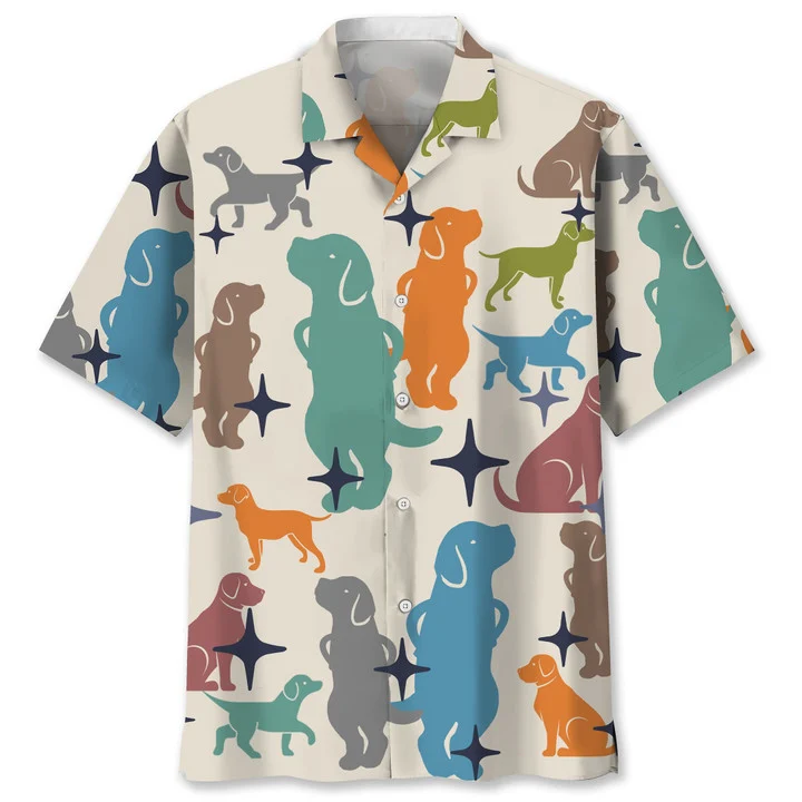 Labardor Hawaiian Shirt, Hawaiian shirt for men, Summer gift for Dog lovers HO1461