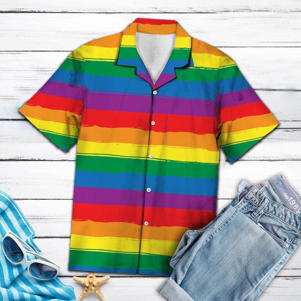 Love Wins LGBT Pride Month Aloha Hawaiian Shirts For Men & For Women HO1447