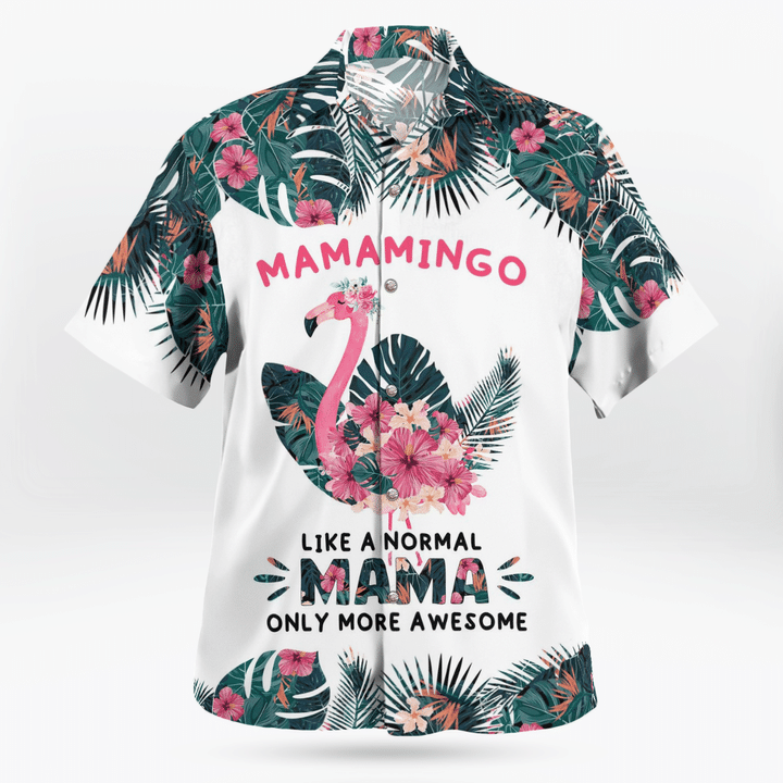 Mamamingo Hawaiian Shirt, Mother's day Hawaii shirt, Mom shirt, Gift for Mom HO2045