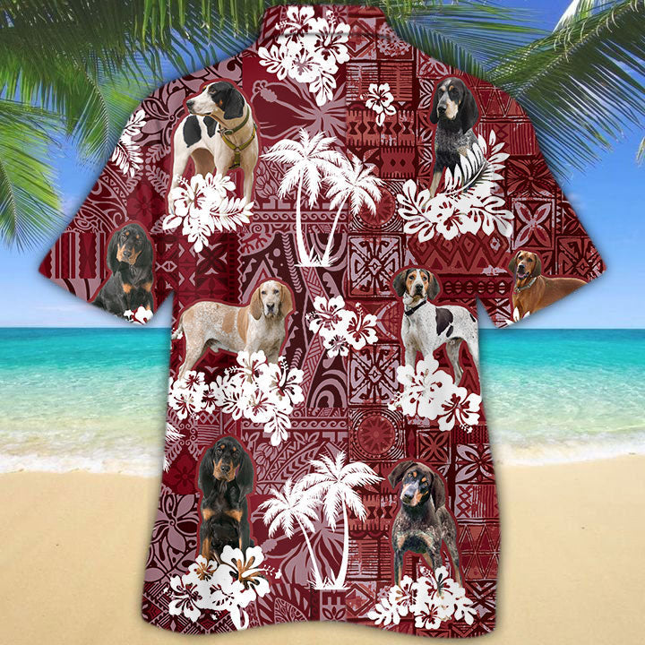 Coonhound Hawaiian Shirt, Coospod Hawaiian Shirt Full Size Men Women HO5182