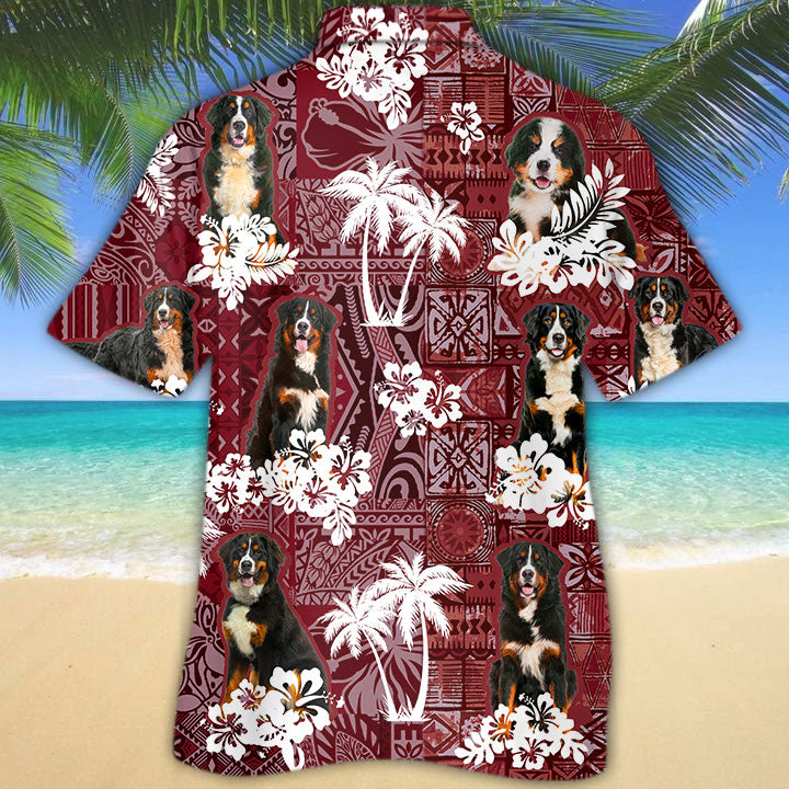 Bernese Mountain Hawaiian Shirt, Animal Hawaiian Shirt For Her Him, Hawaii Shirts HO5160