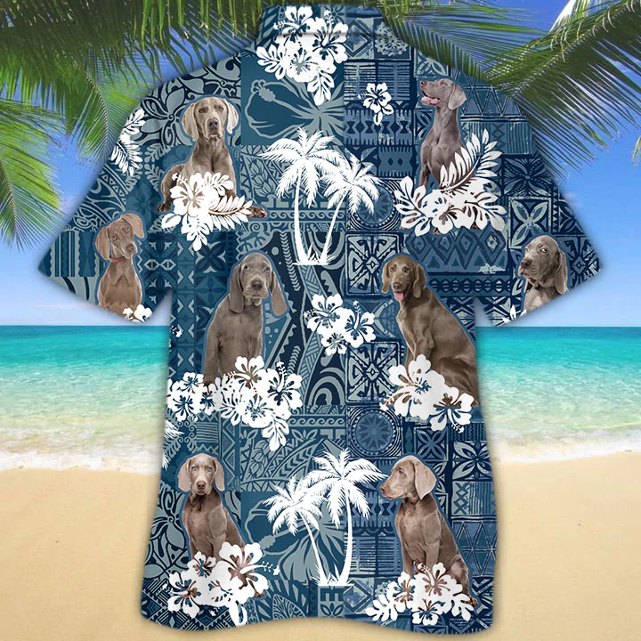 Weimaraner Hawaiian Shirt HO1489