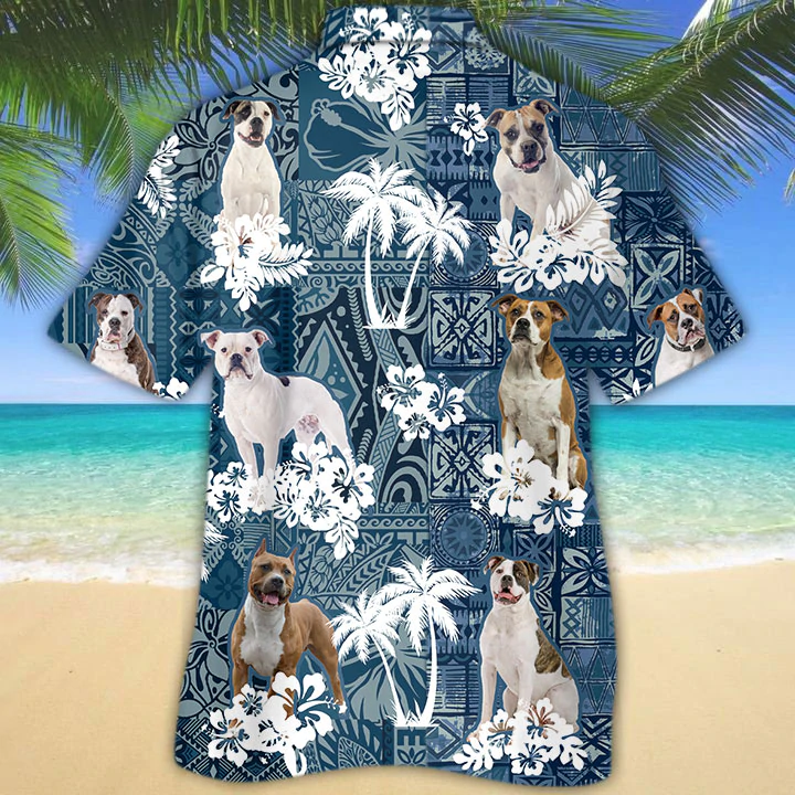 American Bulldog Hawaiian Shirt HO1582
