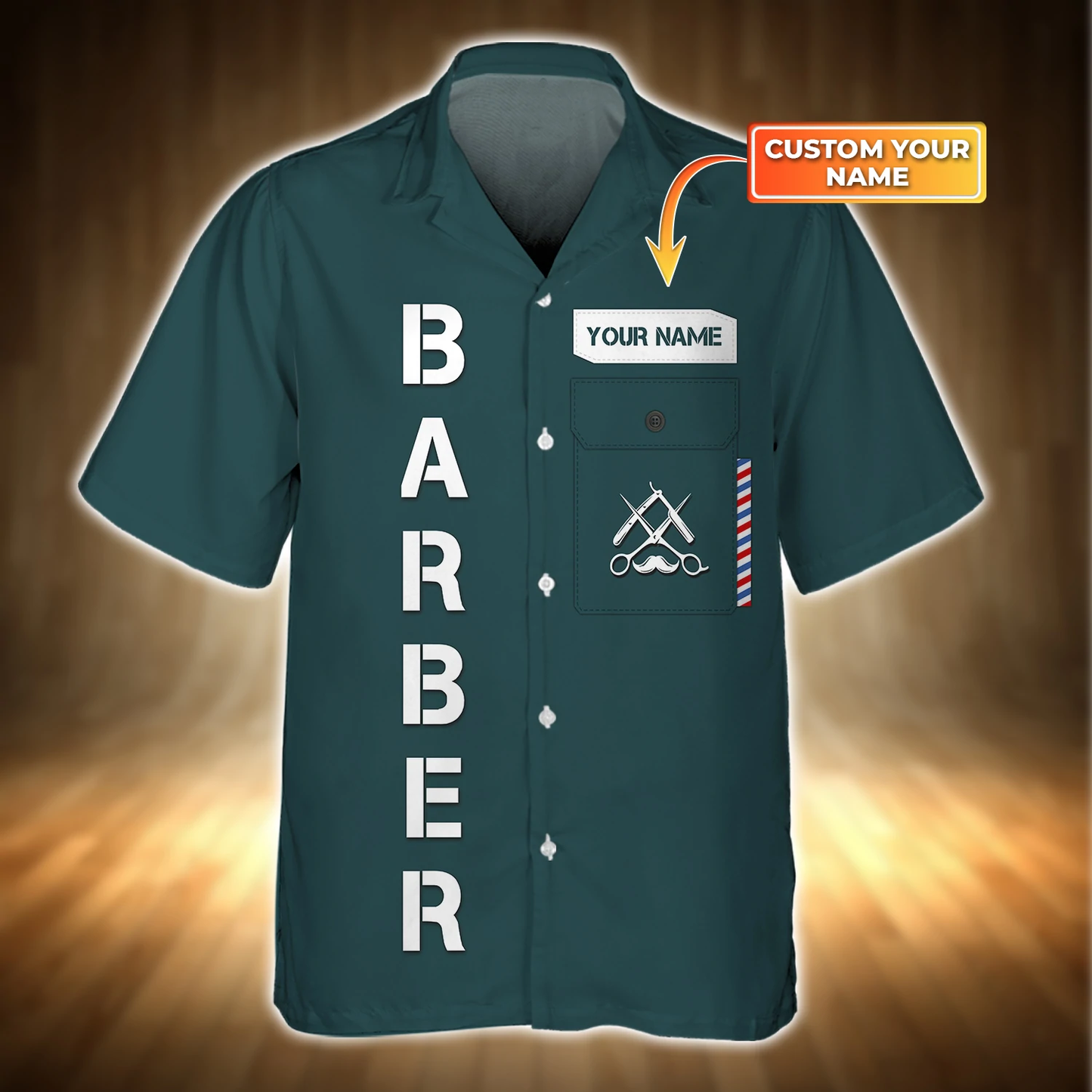 Barber Shop hawaiian shirt new, Barber gift, Gift For Hair Dresser, Salon 3D shirt HO0636