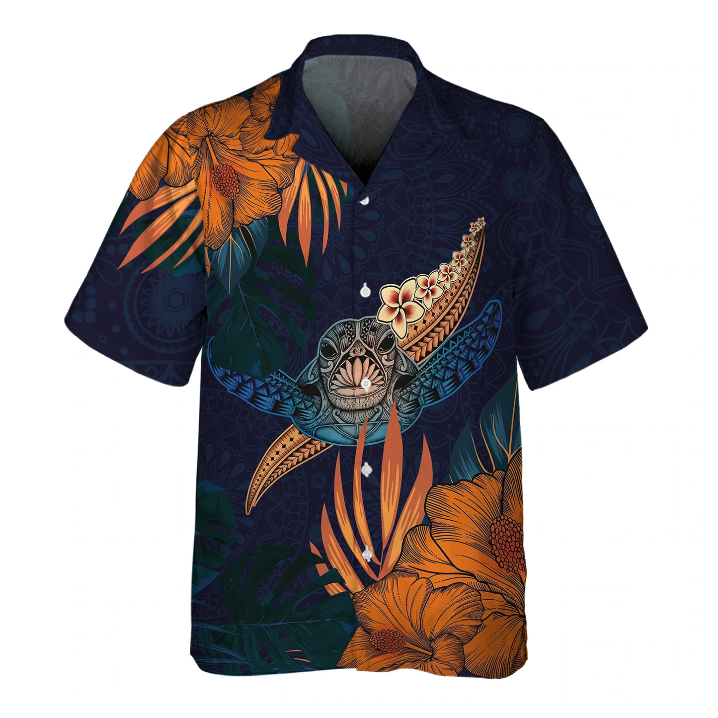 Mandala Turtle - 3D Hawaiian shirt Men's, Gift for Turtle lovers HO1470