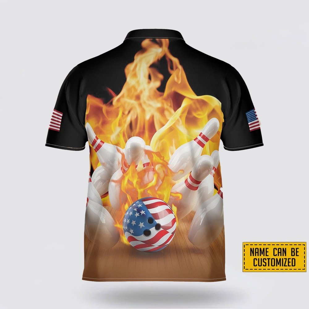 Custom Patriotic Bowling Jersey Unisex BO0086