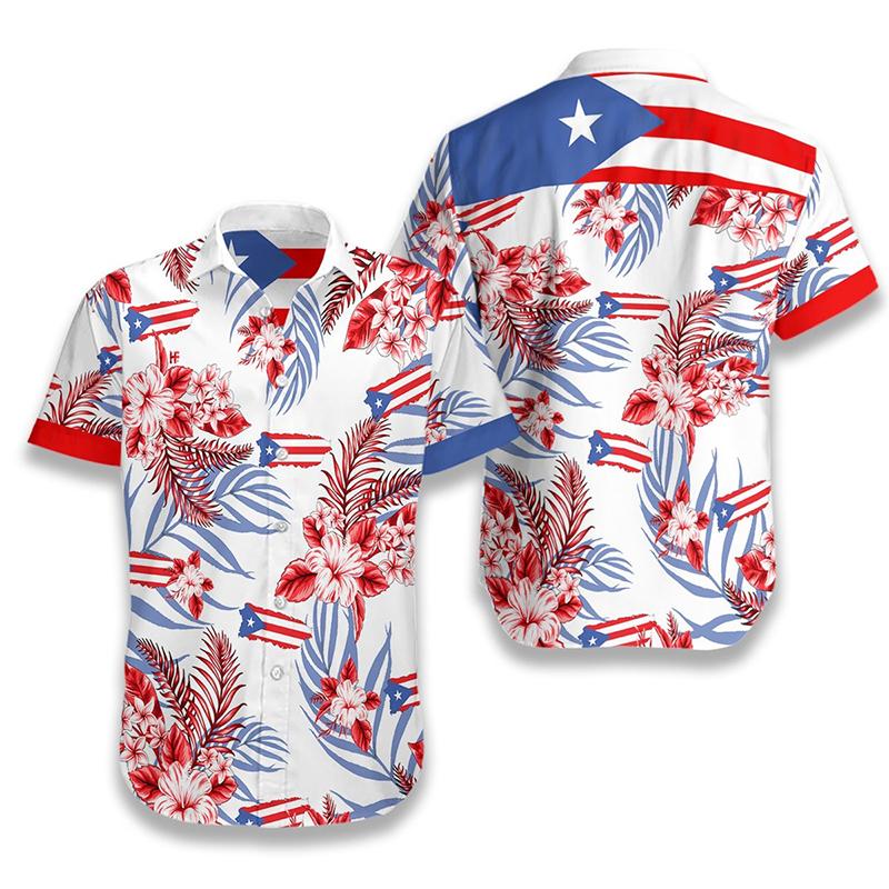 Puerto Rico Hawaiian Shirt For Men & Women HO2885