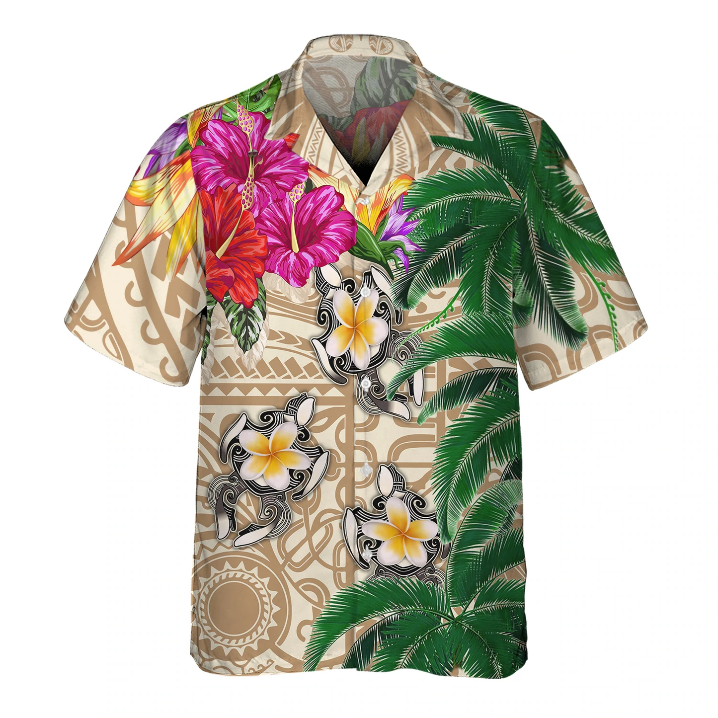 Puerto Rico Turtle - 3D Hawaiian Men's, Gift for Turtle lovers HO1469