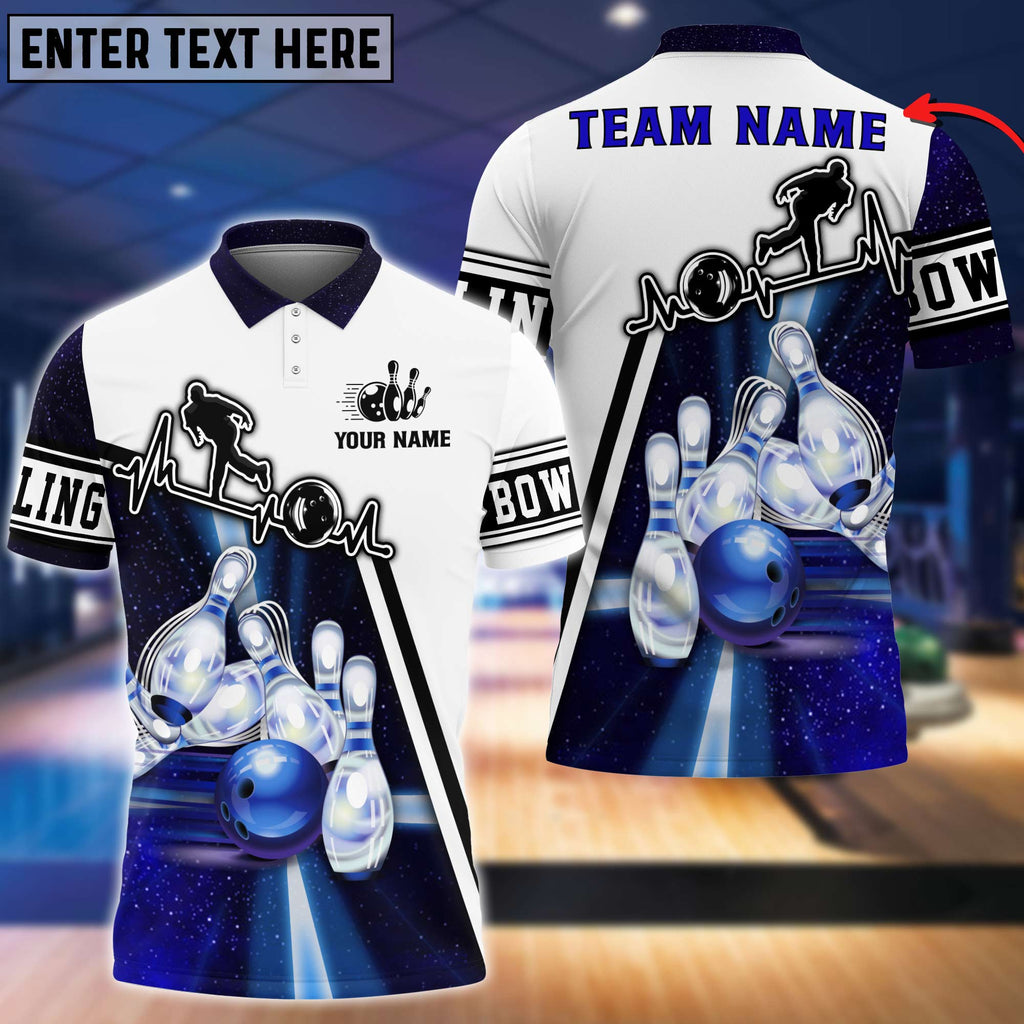 Custom Bowling Polo Shirts For Team BO0208