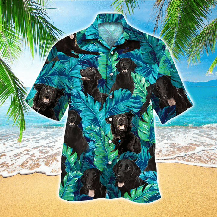 Retriever Dog Hawaiian Shirt, Dog Personalized Hawaiian Shirt Men HO2442