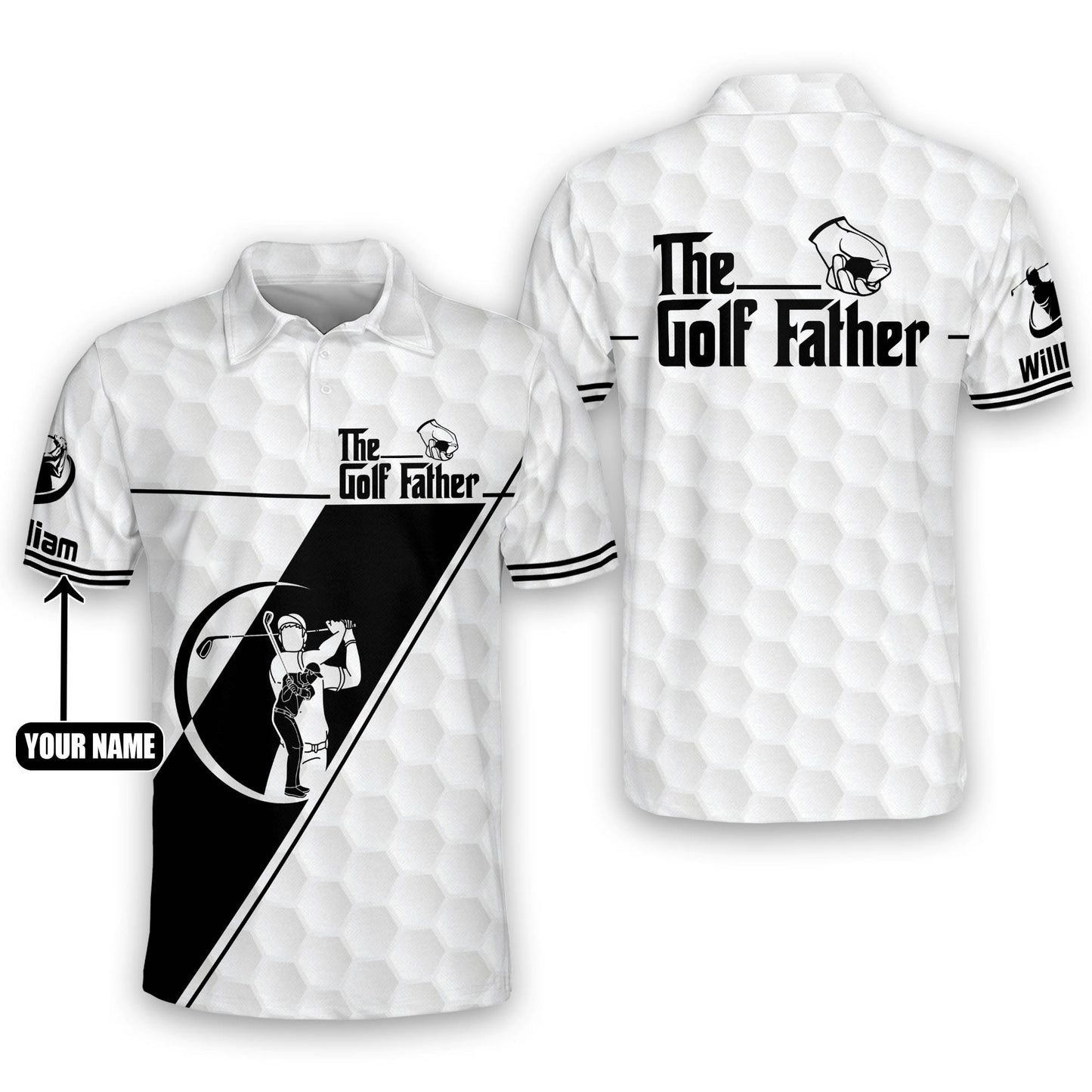 The Golf Father Golf Polo Shirt GM0015