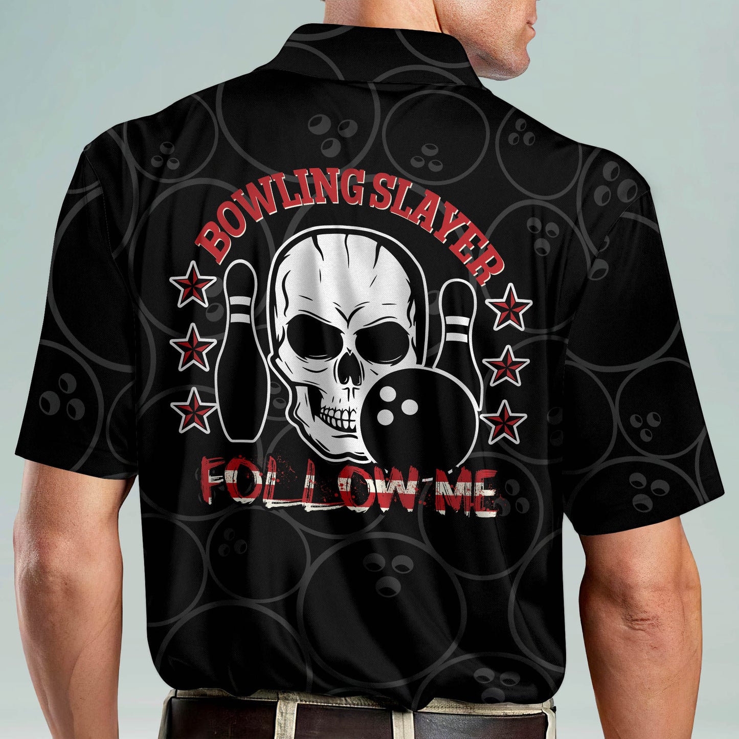 Bowling Slayer Follow Me Polo Shirts BM0006