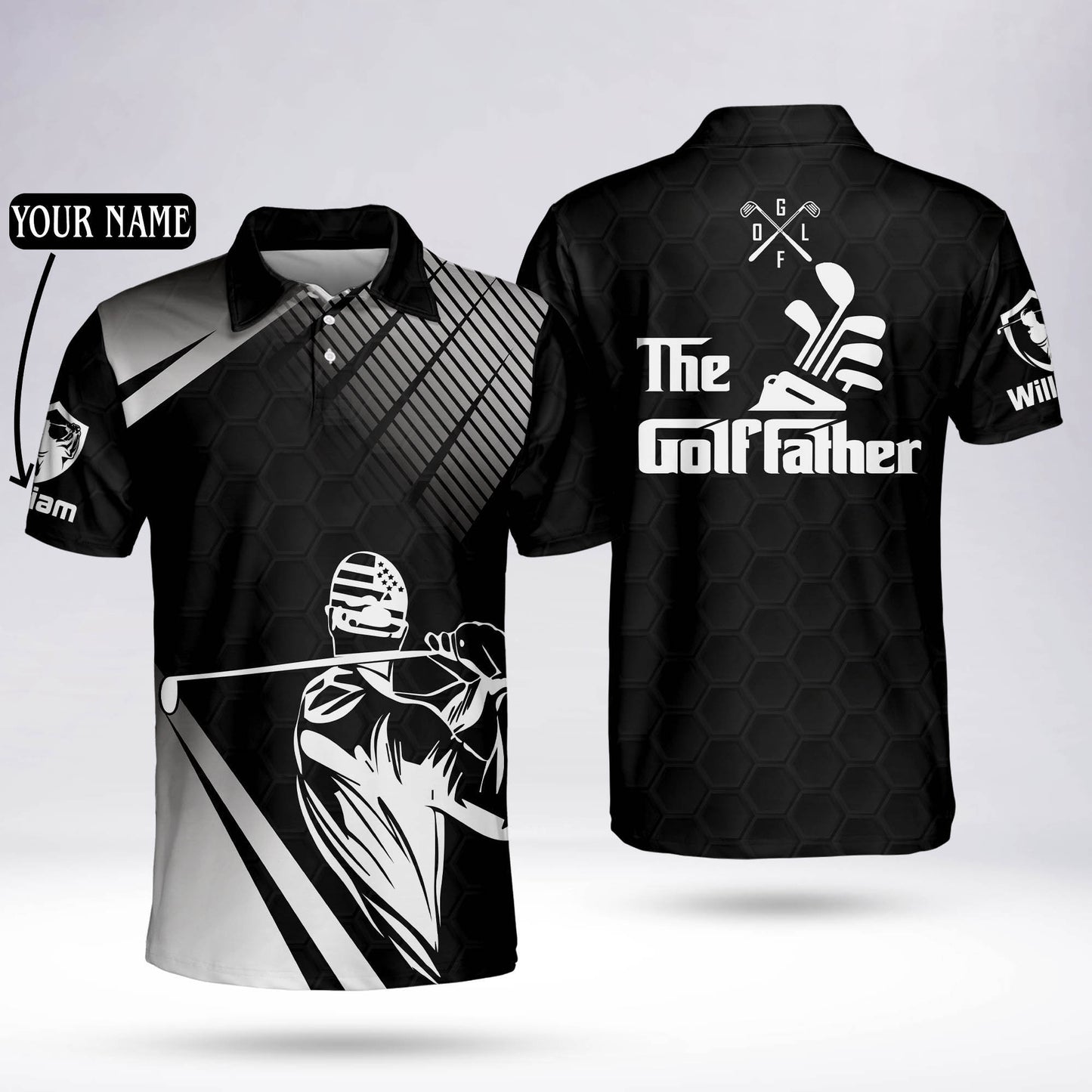 The Golf Father Golf Polo Shirt GM0119
