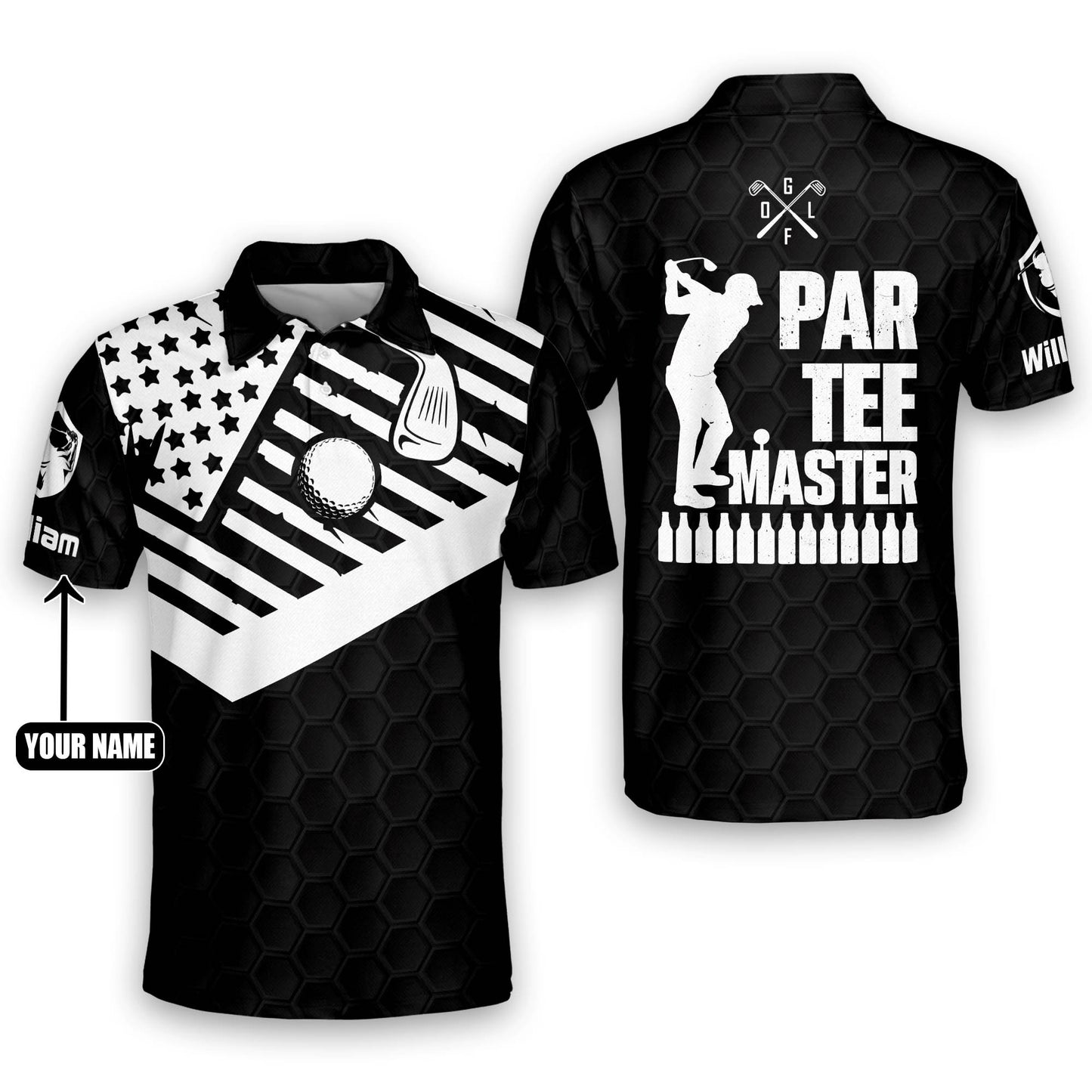 Beer Par Tee Master Golf Polo Shirt GM0163