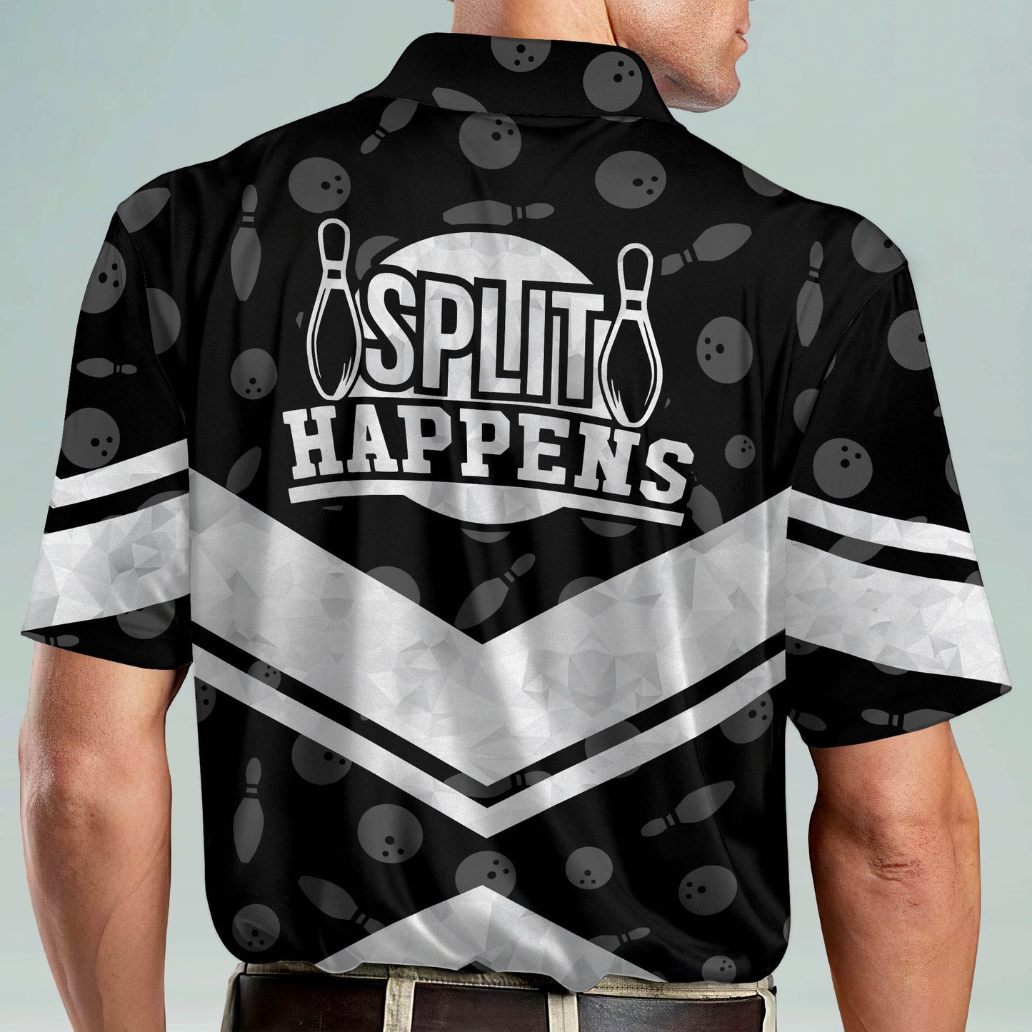 Custom Split Happens Bowling Shirts BM0058