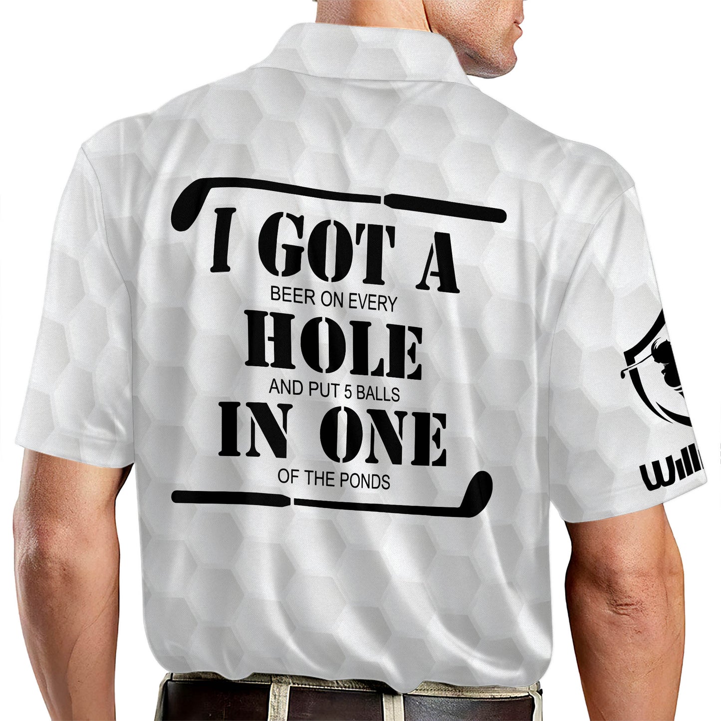 I Made A Hole In One Golf Polo Shirt GM0184