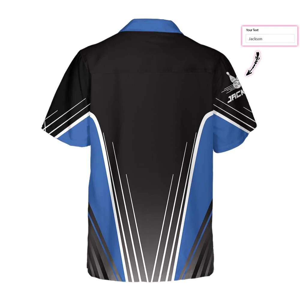 That's How I Roll Bowling Blue Custom Hawaiian Shirt, Personalized Bowling Shirt For Men & Women HO4035