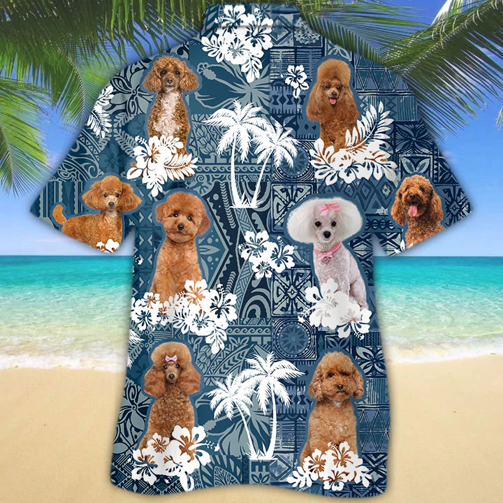 Poodle Hawaiian Shirt HO1521