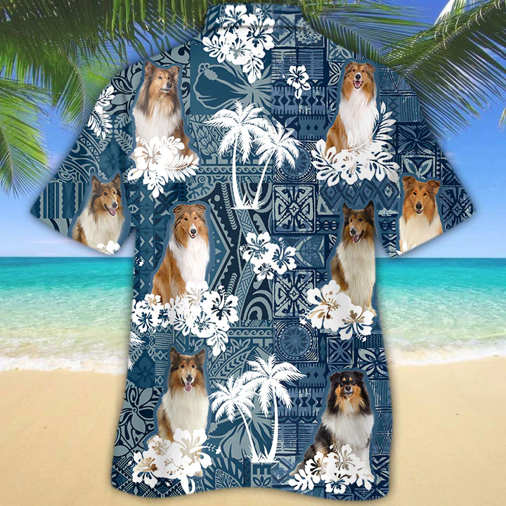 Rough Collie Hawaiian Shirt HO1501