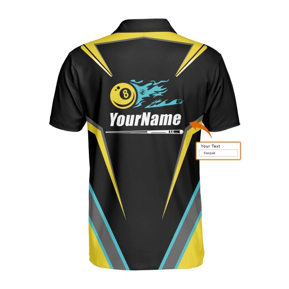 Lasfour 8 Ball Billiard Personalized 3D Unisex Shirt BIA0456