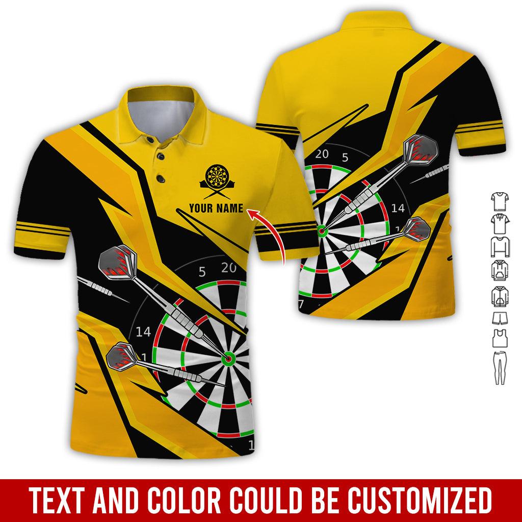Lasfour Darts For Team Design Multicolor Option Customized Darts Polo Shirt, Perfect Gift For Darts Lovers, Darts Players DMA0011