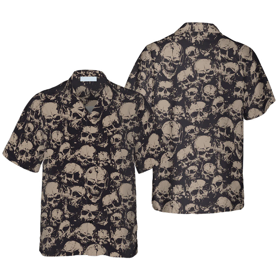 Skull And Cool Hawaiian Shirt For men, Summer gift, Gift for skull lover HO2908