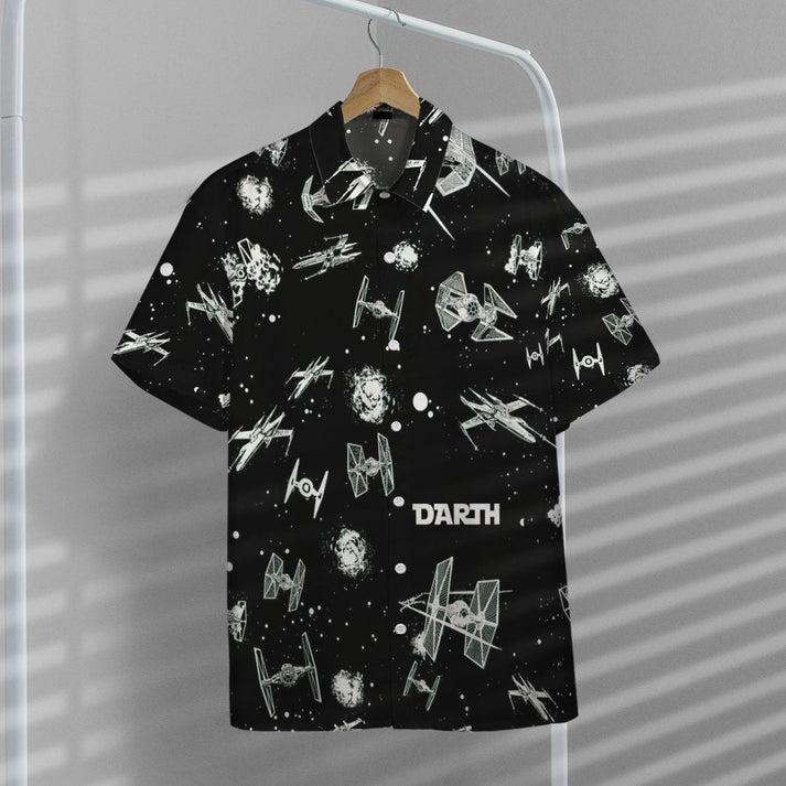 3D Star Custom Name Short Sleeve Shirt, Hawaiian Shirts for Men Short Sleeve Aloha Beach Shirt HO3263