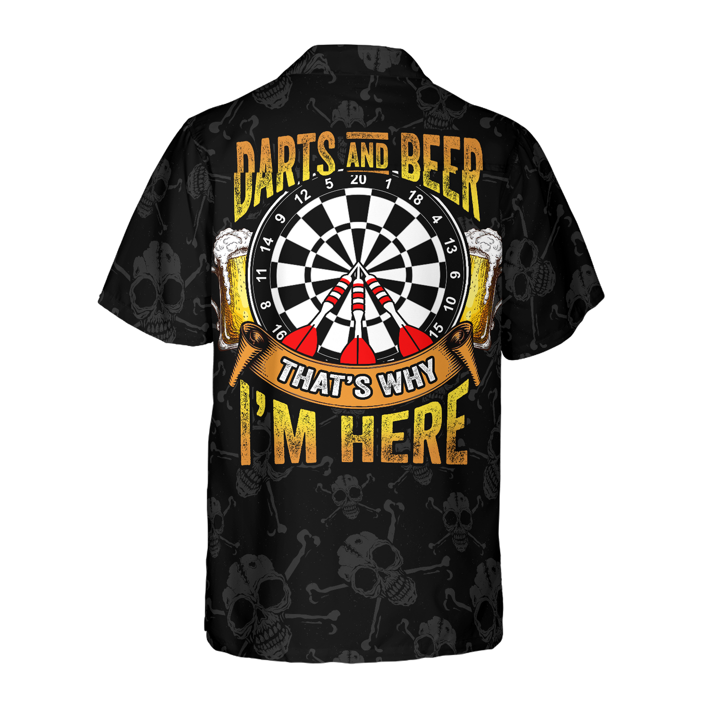 Darts And Beer Hawaiian Shirt, Colorful Summer Aloha Shirt For Men Women, Perfect Gift For Friend, Team, Family, Darts Beer Lovers HO4165