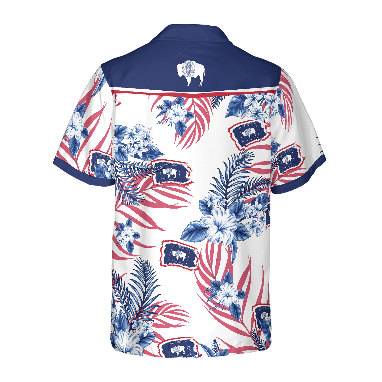 Wyoming Proud Hawaiian Shirt, Wyoming summer shirt, Hawaiian shirt for Men, Women, Adult HO0244