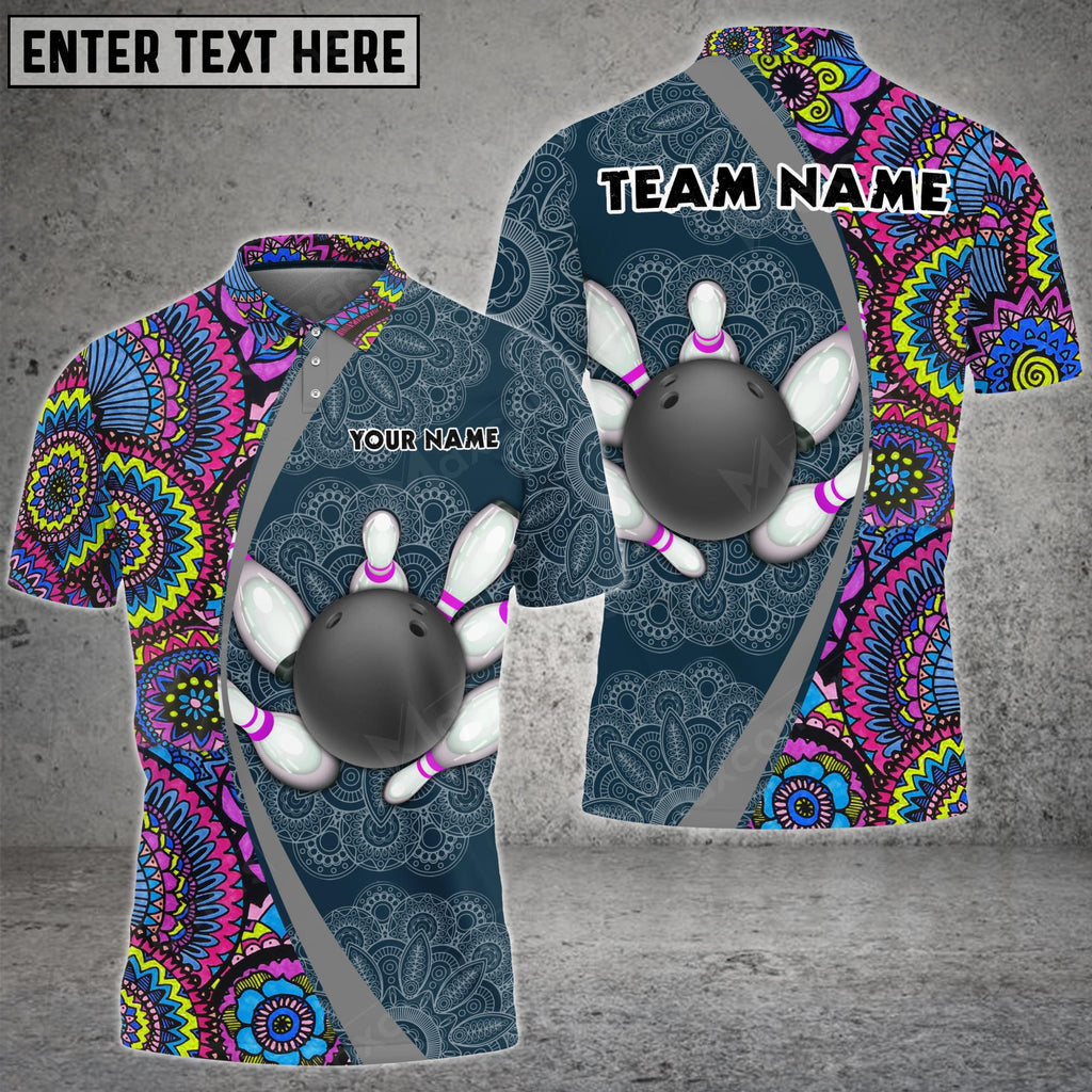 Custom Bowling Polo Shirts For Team BO0205