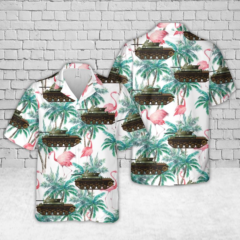 US Army M42 in Vietnam, fall 1966 Hawaiian Shirt HO3188